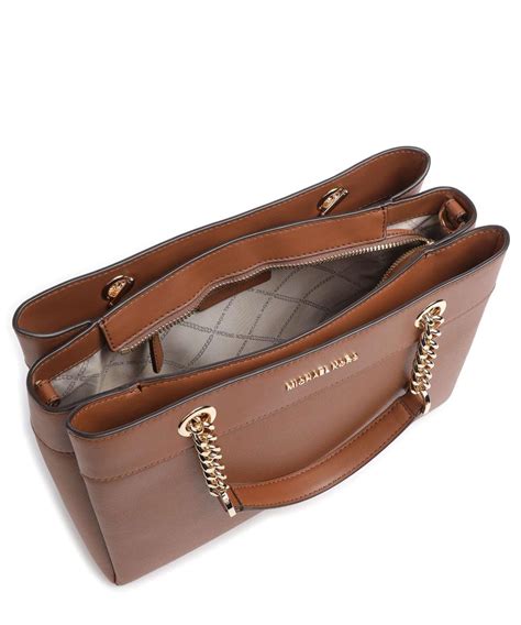 handtasche michael kors mit schoss braun